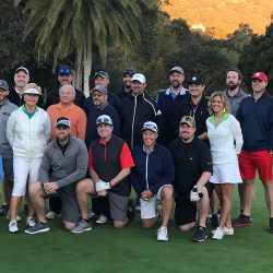 Group photo of Hope 100 Golf marathon participants